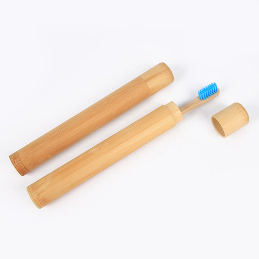 SAMA Homes - Eco-Friendly Bamboo Toothbrush Travel Case