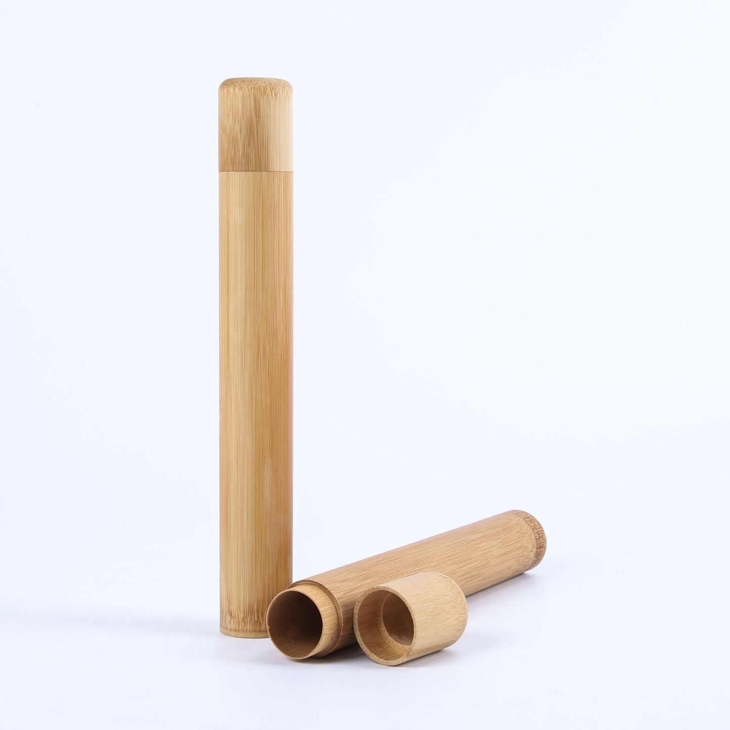 SAMA Homes - Eco-Friendly Bamboo Toothbrush Travel Case